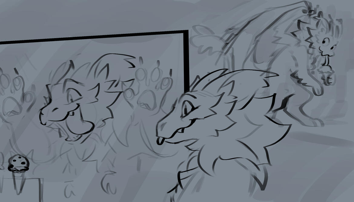 Final silly sketches that finalized it all